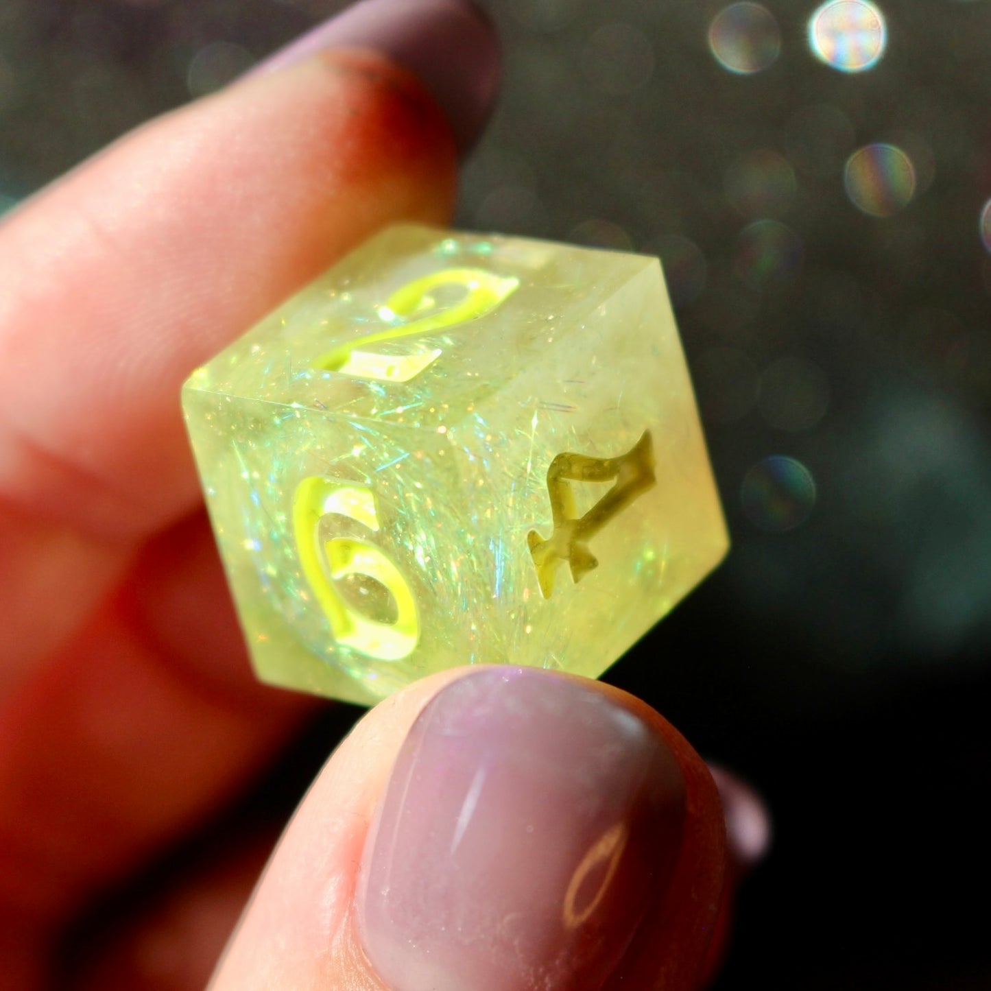 Toxic Waste - 9 Piece Dice Set