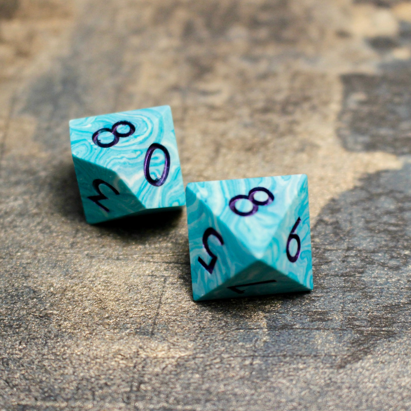 Bubblegum Swirls - 7 Piece Jesmonite Set