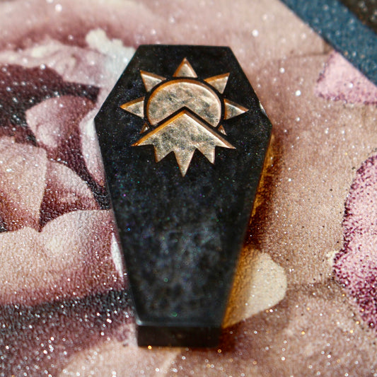 Grey & Rose Logo Coffin D2 Coin