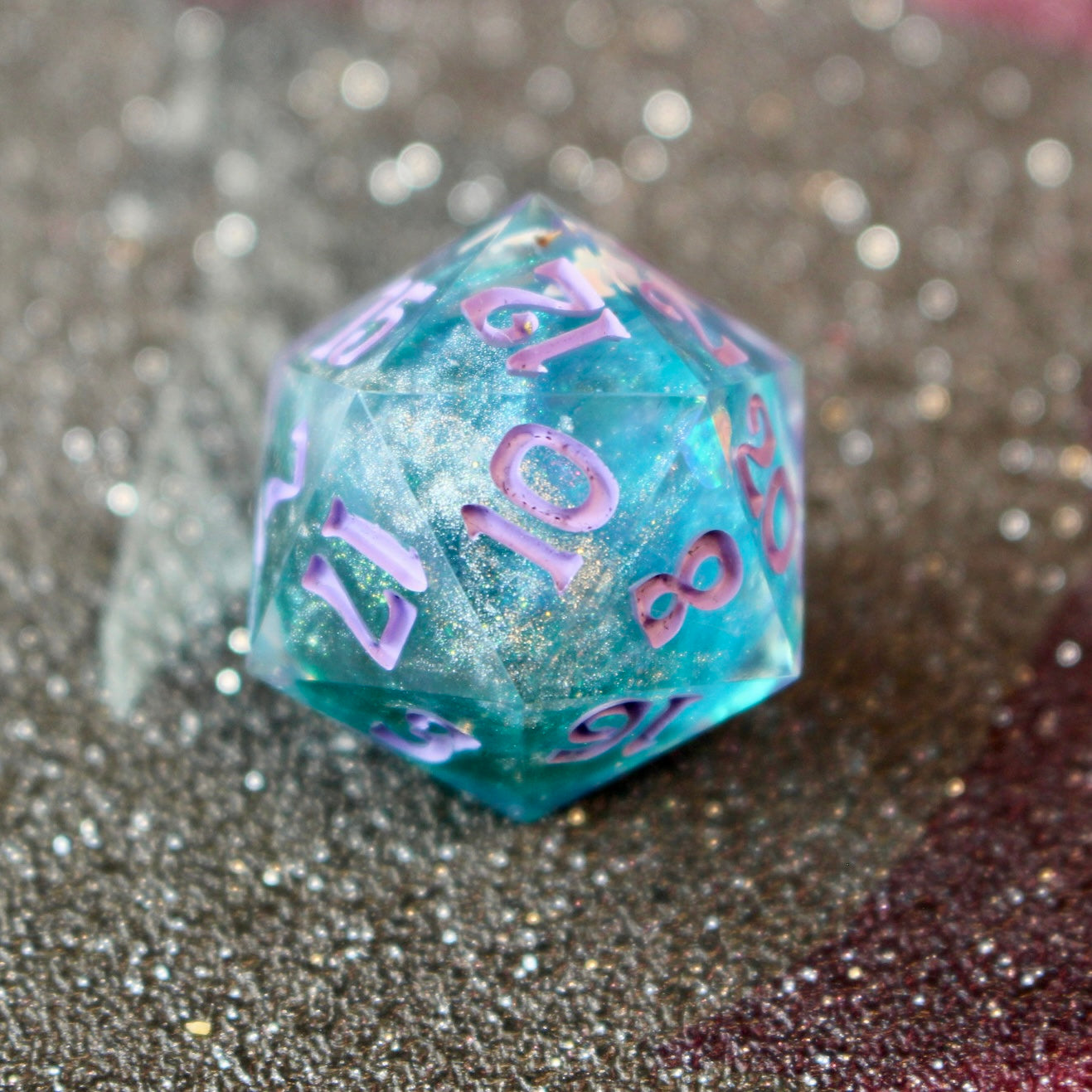 Sea of Stars - 7 Piece Double Cast Dice Set