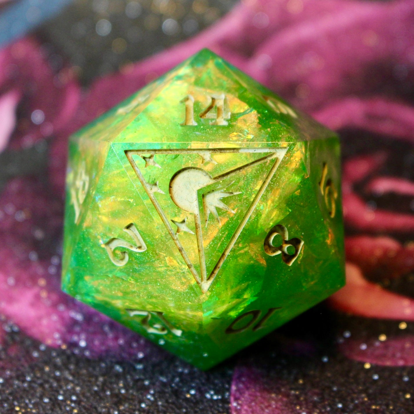 Gelatinous Logo Giant 50mm D20