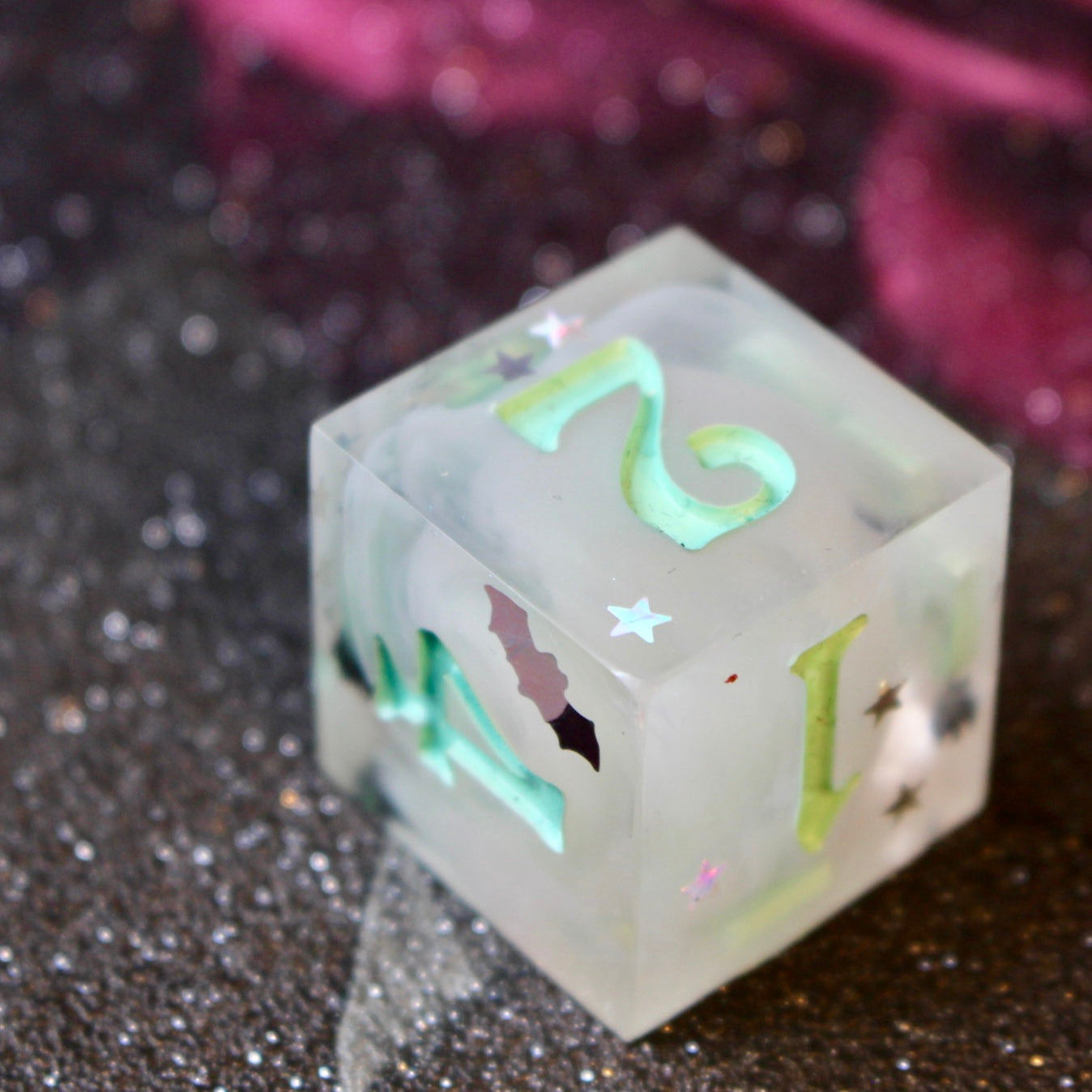 Bats! Oversized Numbered D6