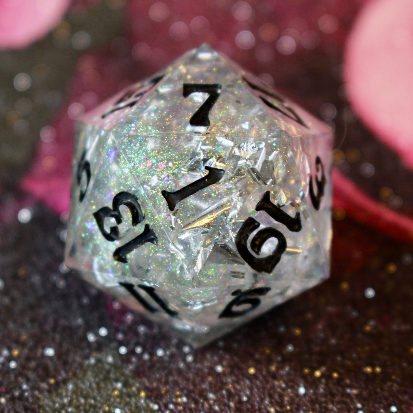 Gothic Holo Logo Oversized 30mm D20