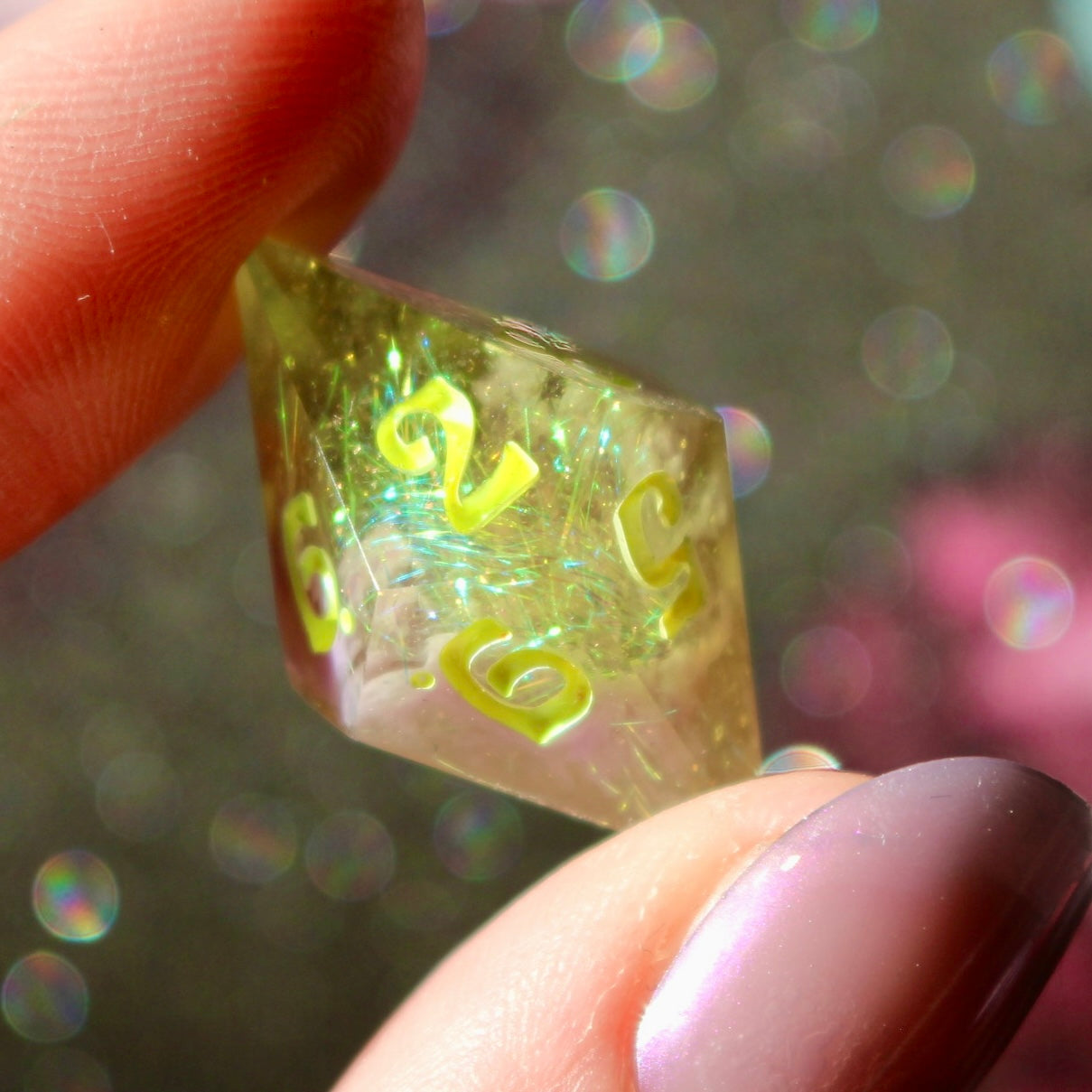 Toxic Waste - 9 Piece Dice Set