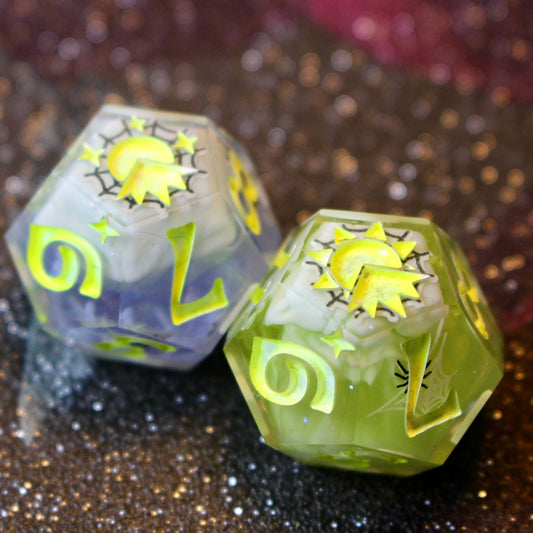 Spooky Milkshake Night and Day Duality D12 pair