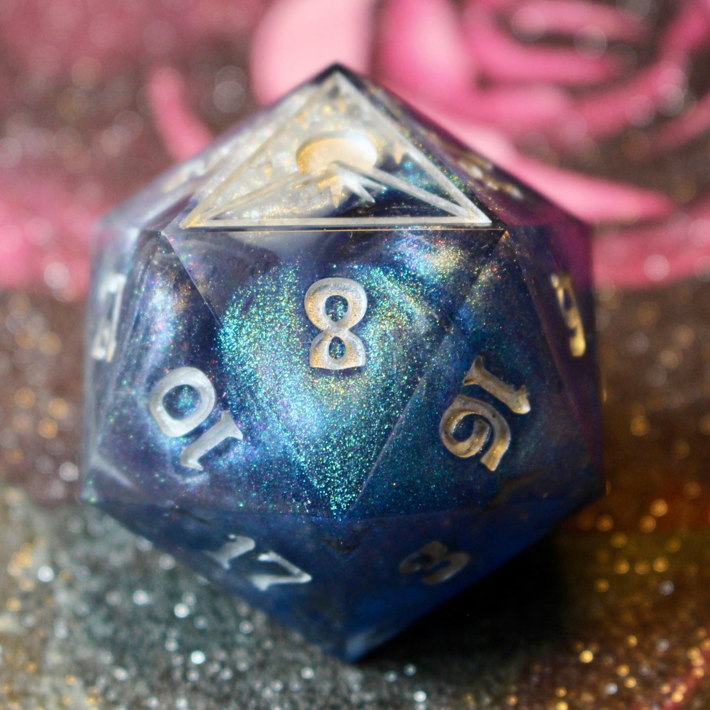 Glacial Depths Logo Giant 50mm D20