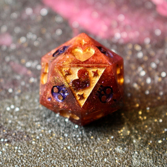 Fiery Hells Death Save D20