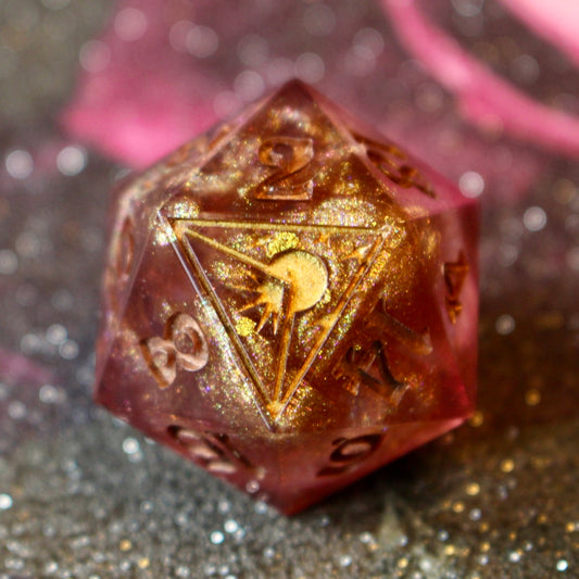 Golden Rose Logo Oversized 30mm D20