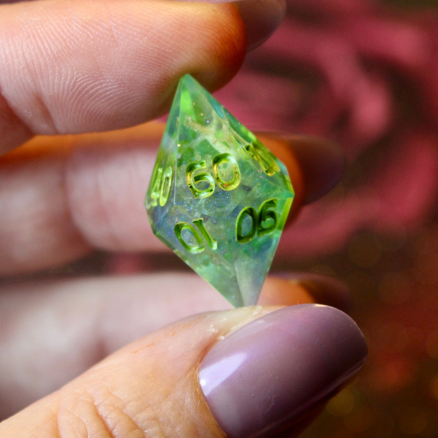 Mystic Swamp - 7 Piece Dice Set