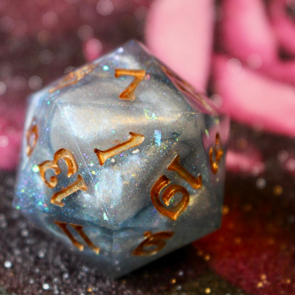 First Frost Logo Oversized 30mm D20