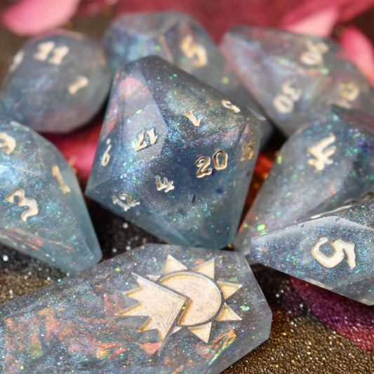 Ghostly Waters - Coffin 8 Piece Dice Set