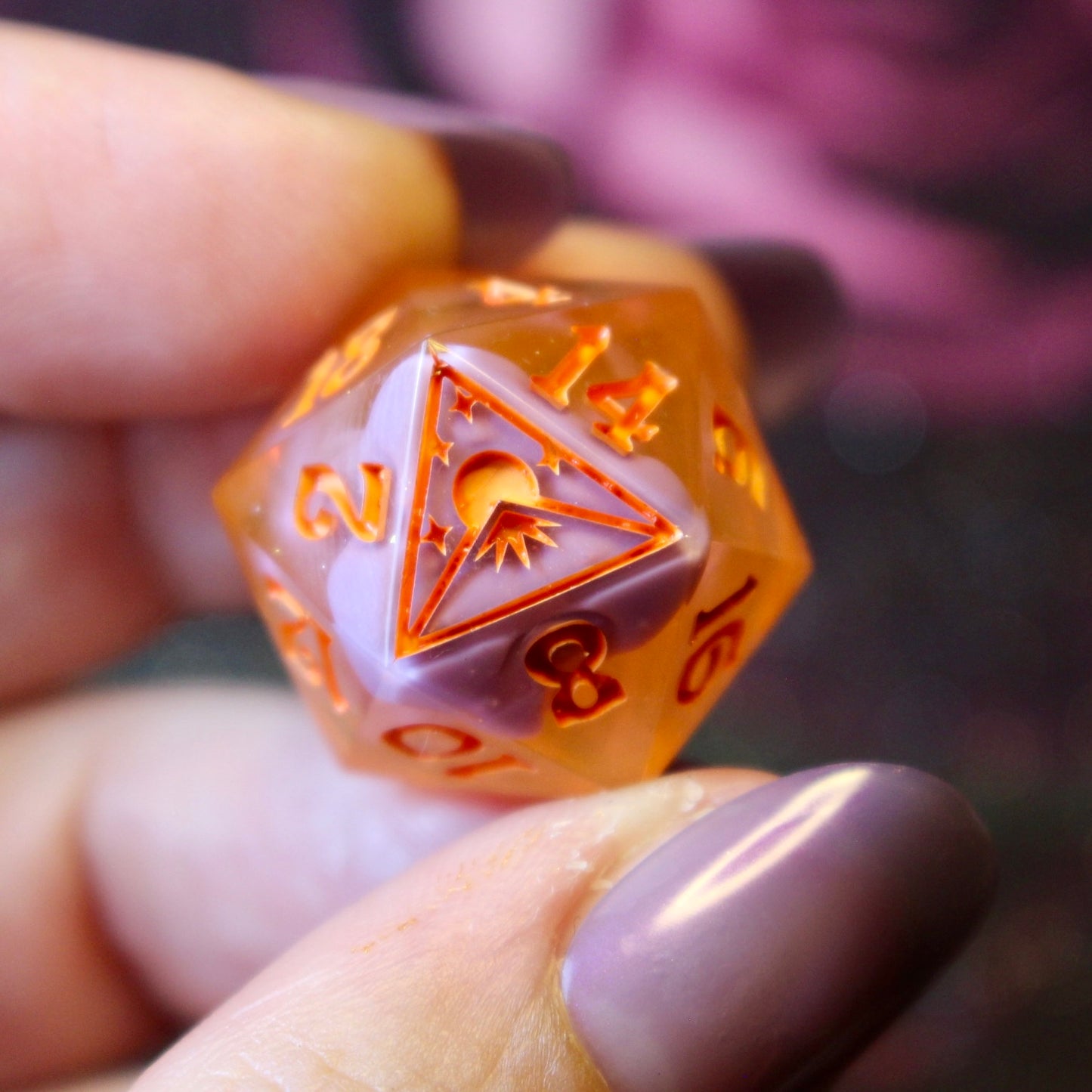Tangerine Dream - 7 Piece Dice Set