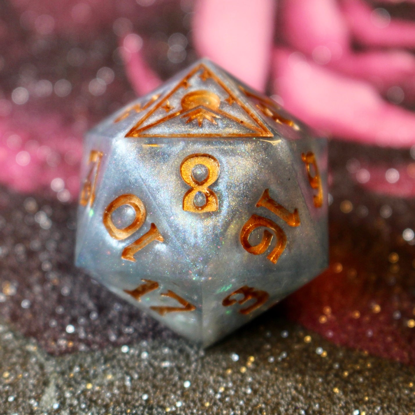 First Frost Logo Oversized 30mm D20
