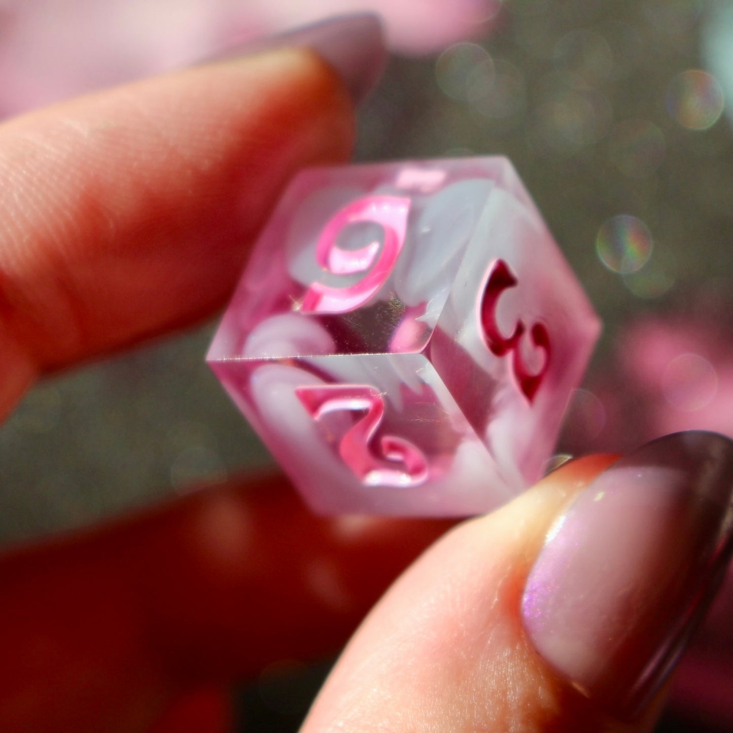 Spooky Bubblegum - 9 Piece Dice Set