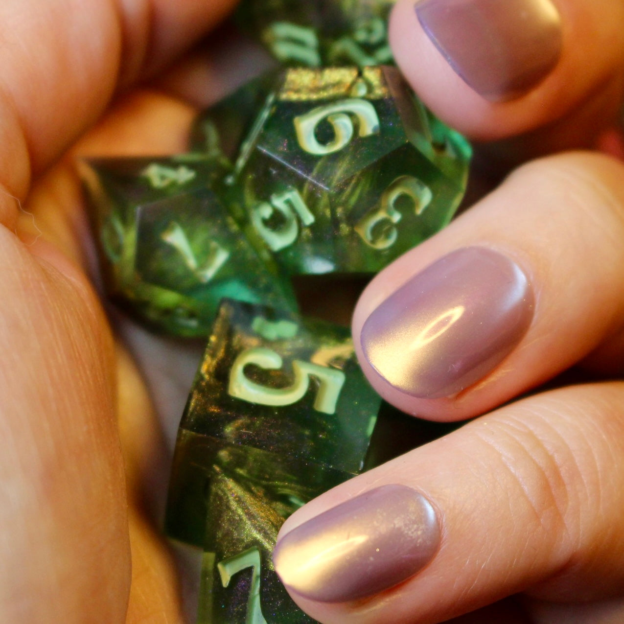 Swamp Thing - 7 Piece Dice Set