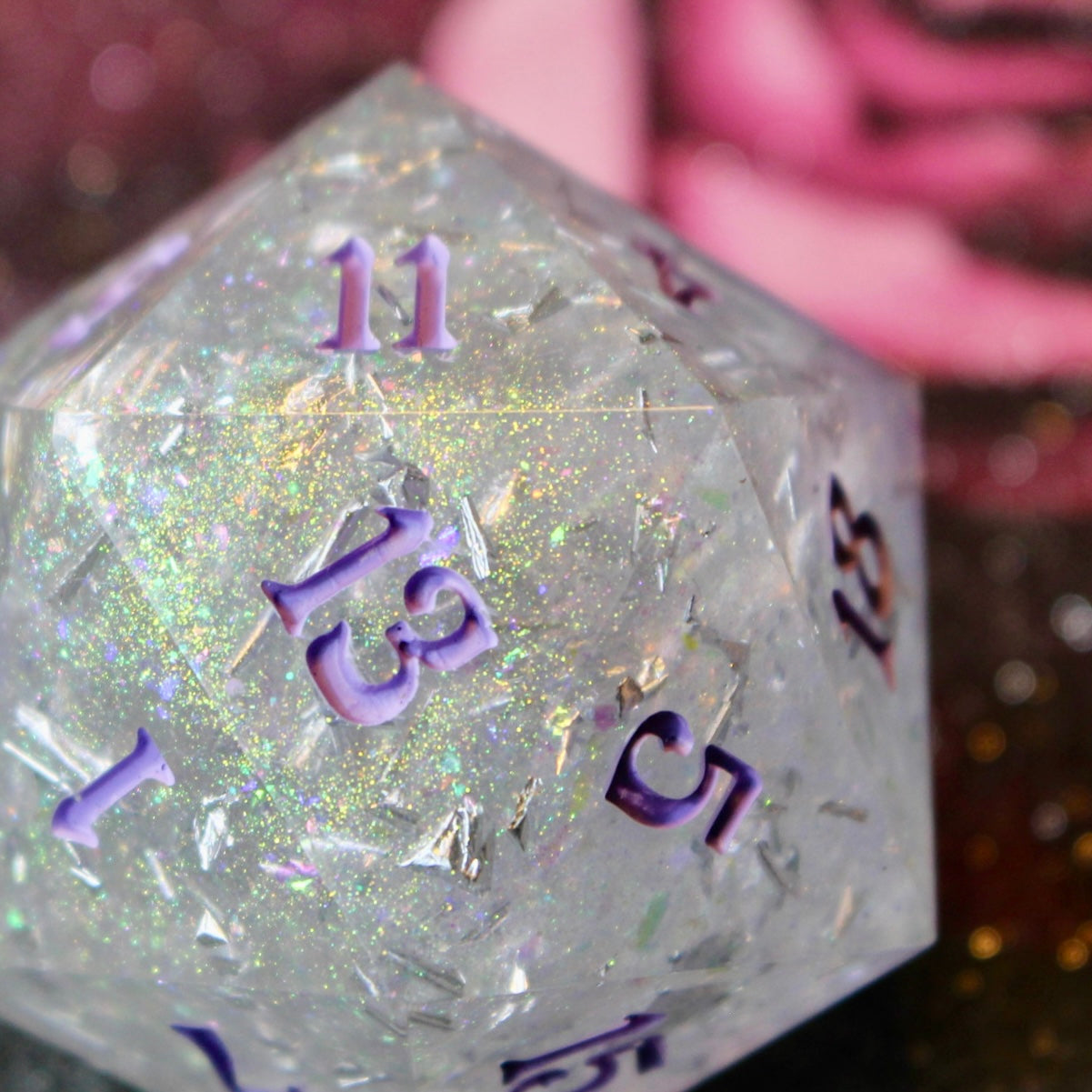 Glittering Ghosts Logo Giant 50mm D20