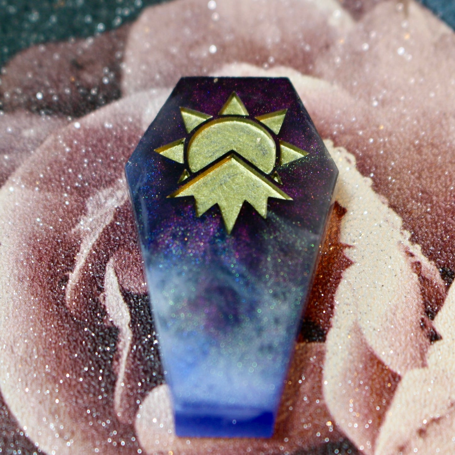 Golden Storm Logo Coffin D2 Coin