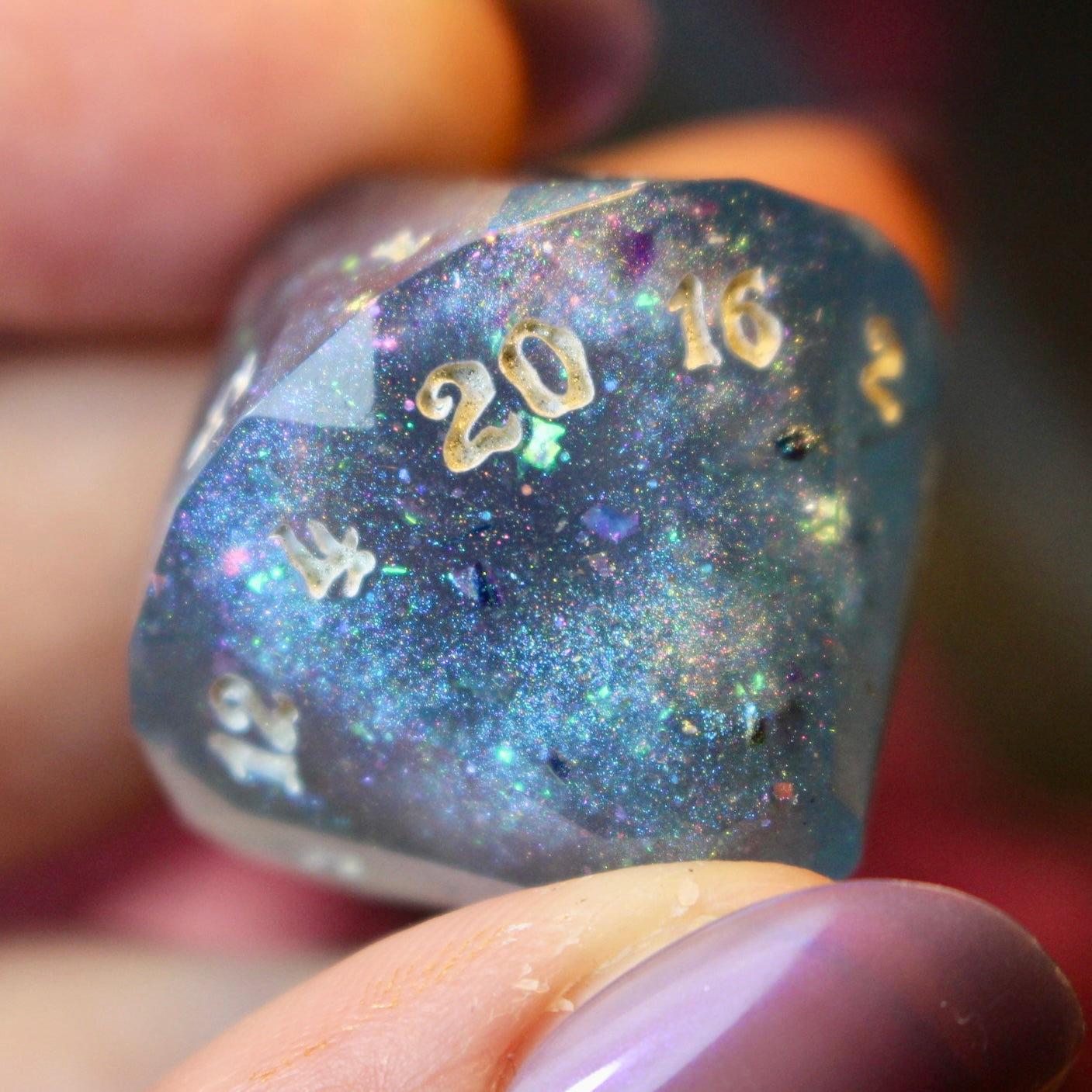 Ghostly Waters - Coffin 8 Piece Dice Set