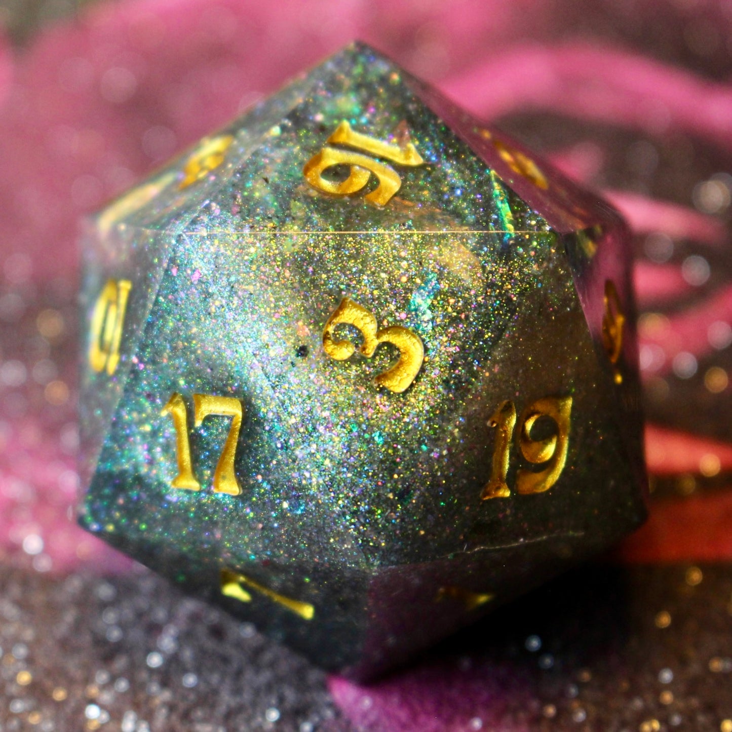 Glittering Chaos Logo Giant 50mm D20