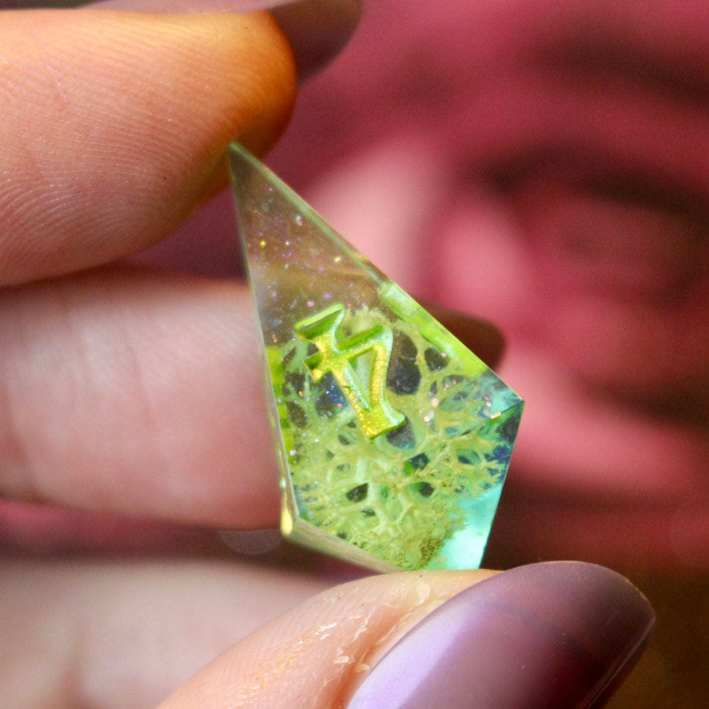 Mystic Swamp - 7 Piece Dice Set