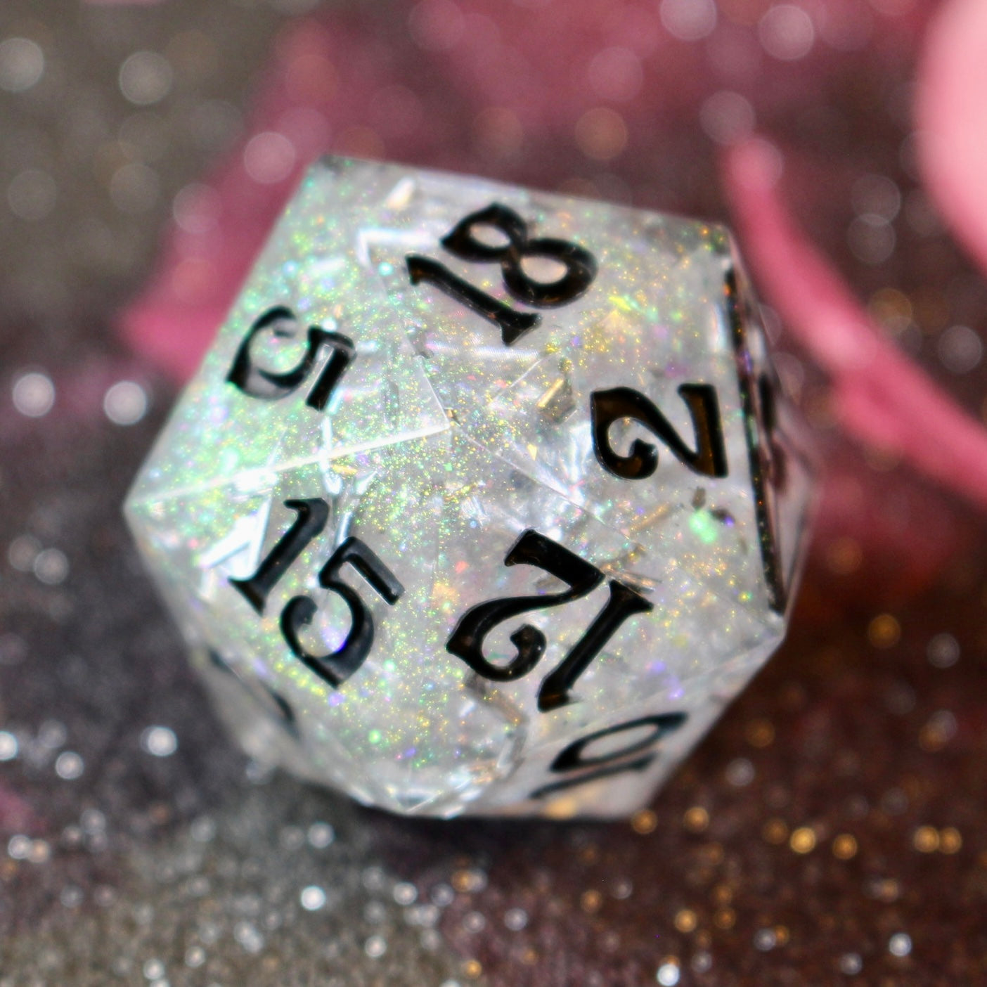 Gothic Holo Logo Oversized 30mm D20