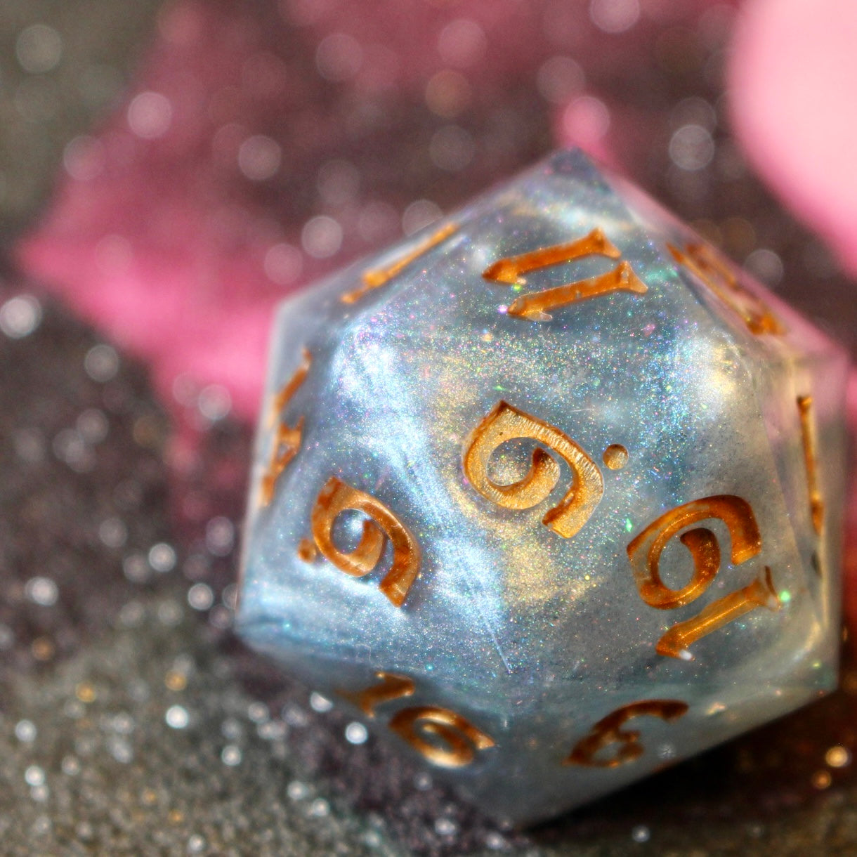 First Frost Logo Oversized 30mm D20