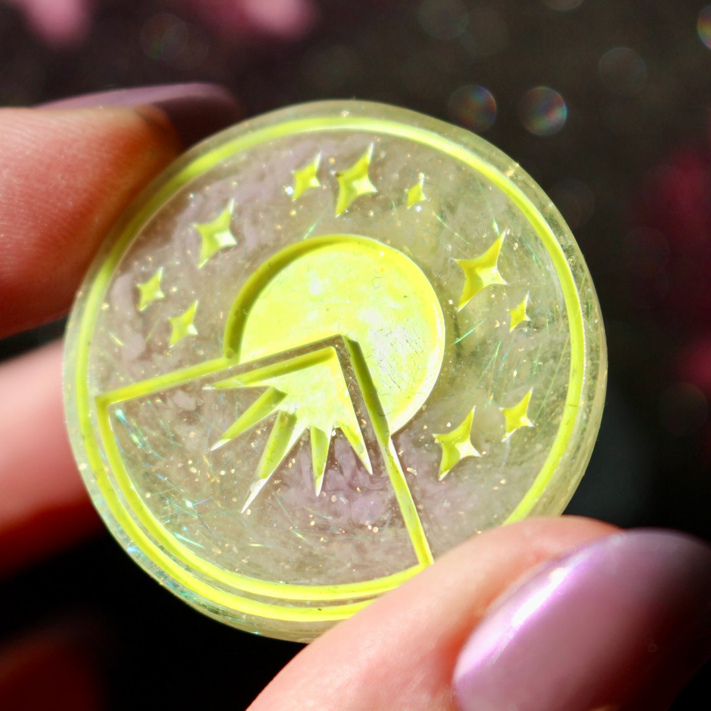 Toxic Waste - 9 Piece Dice Set