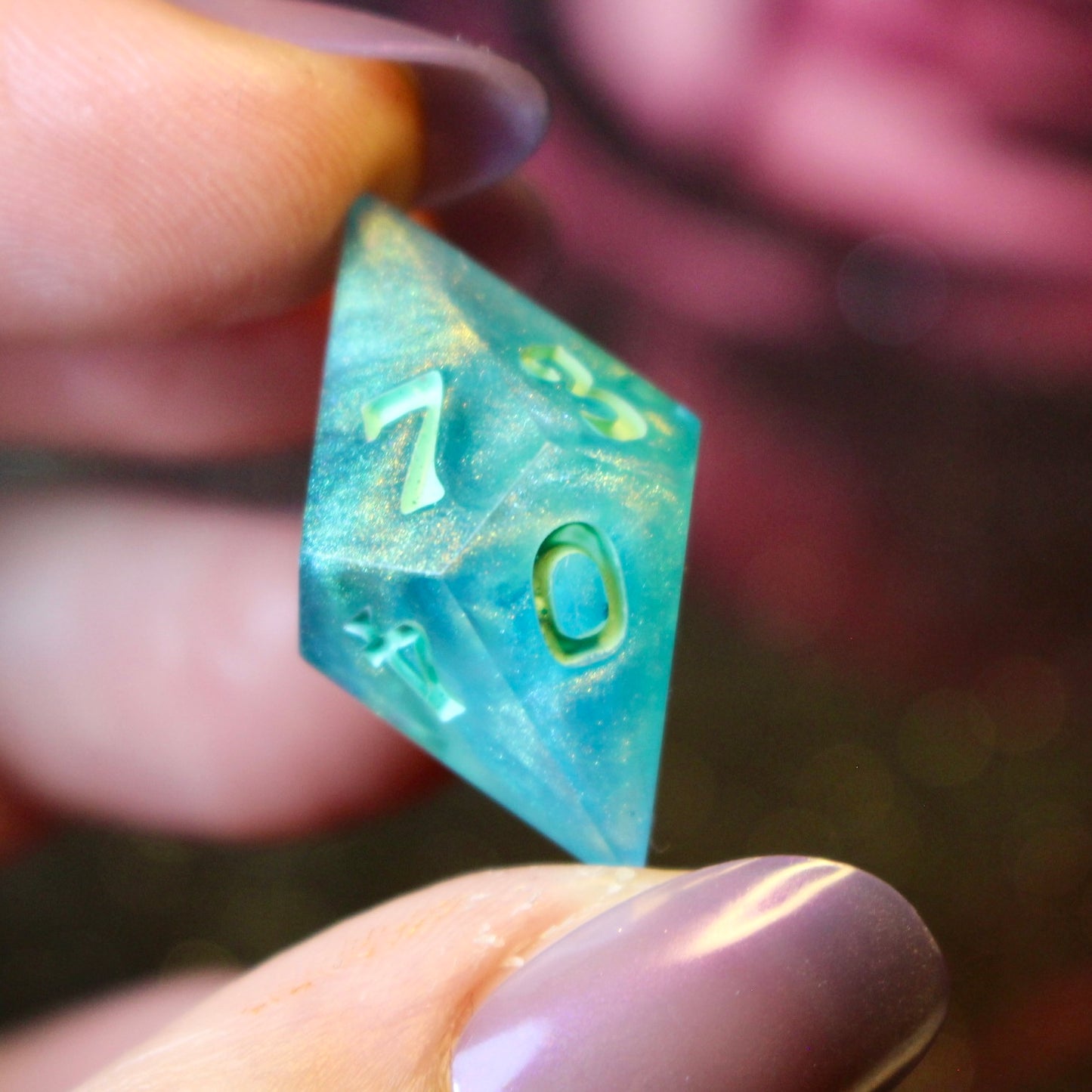 Ghostly Jewels - 7 Piece Dice Set