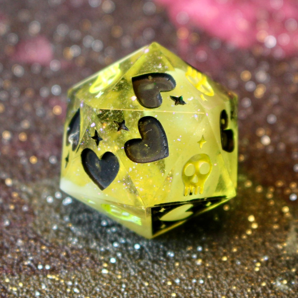 Hazard Tape Death Save D20