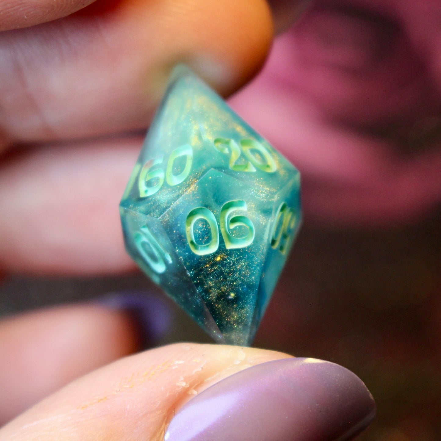 Ghostly Jewels - 7 Piece Dice Set