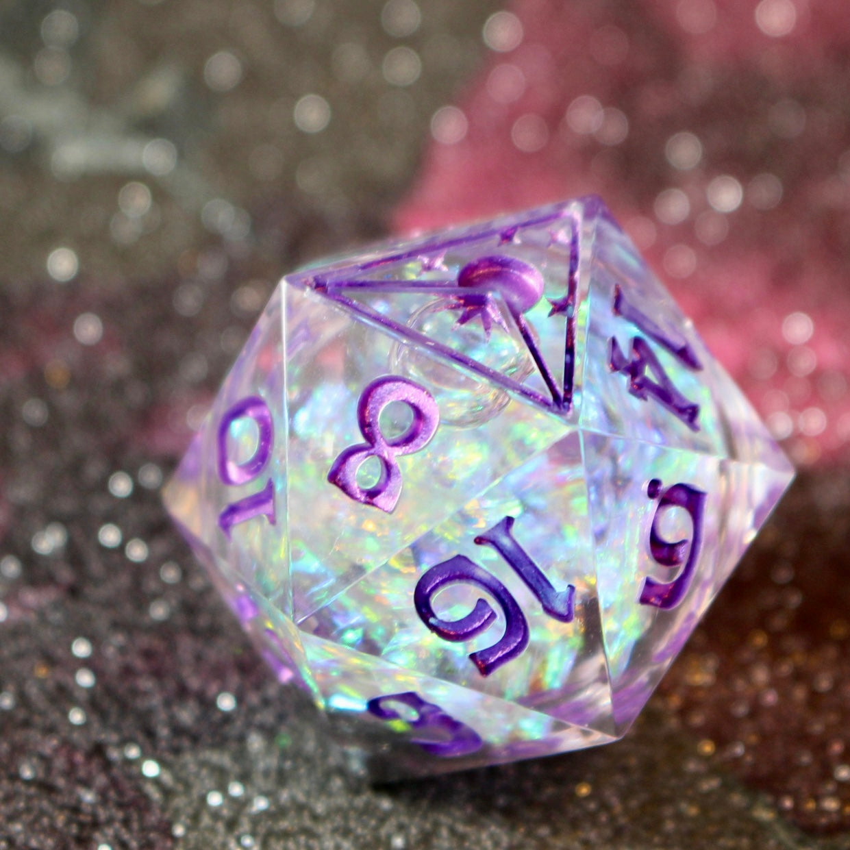 Cosmic Shift Holo Liquid Core Logo Oversized 30mm D20