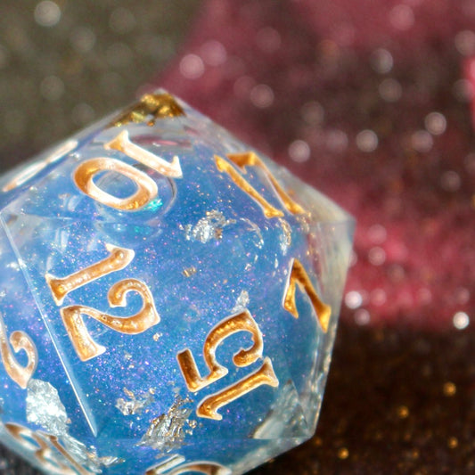 Frosted Pool Liquid Core Logo Oversized 30mm D20