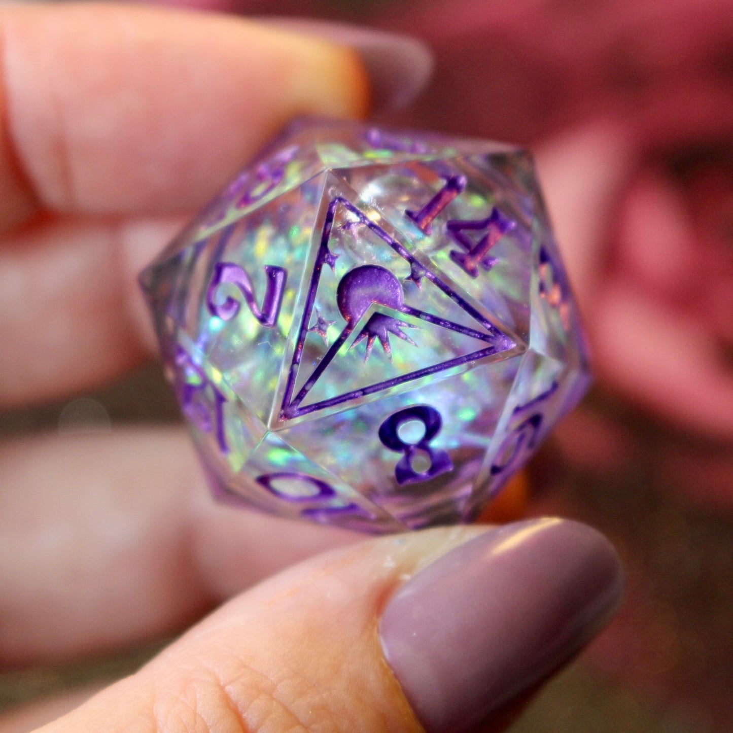 Cosmic Shift Holo Liquid Core Logo Oversized 30mm D20