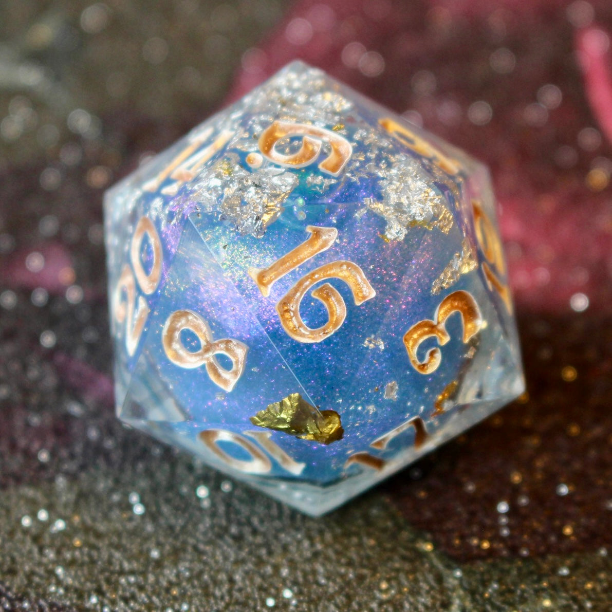 Frosted Pool Liquid Core Logo Oversized 30mm D20
