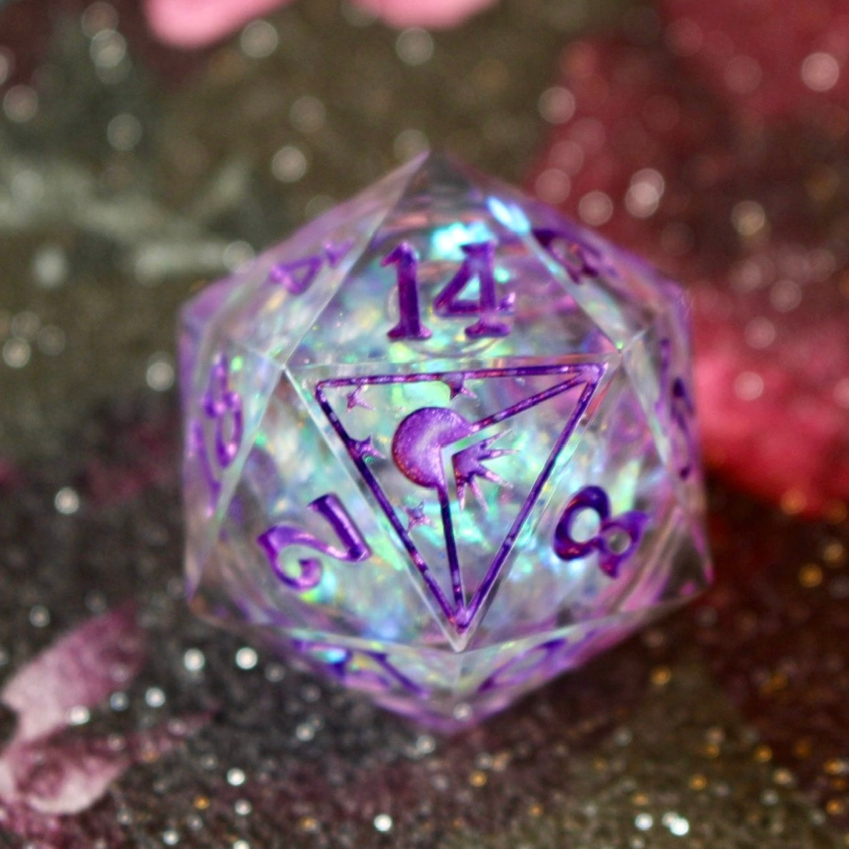Cosmic Shift Holo Liquid Core Logo Oversized 30mm D20