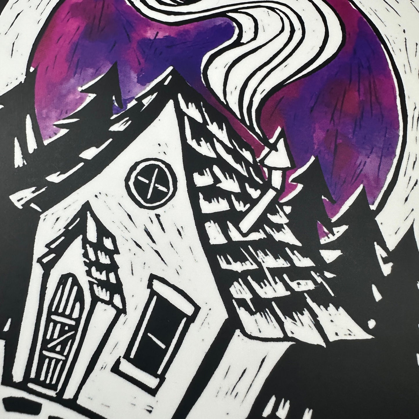 Witches Hut A5 Art Print