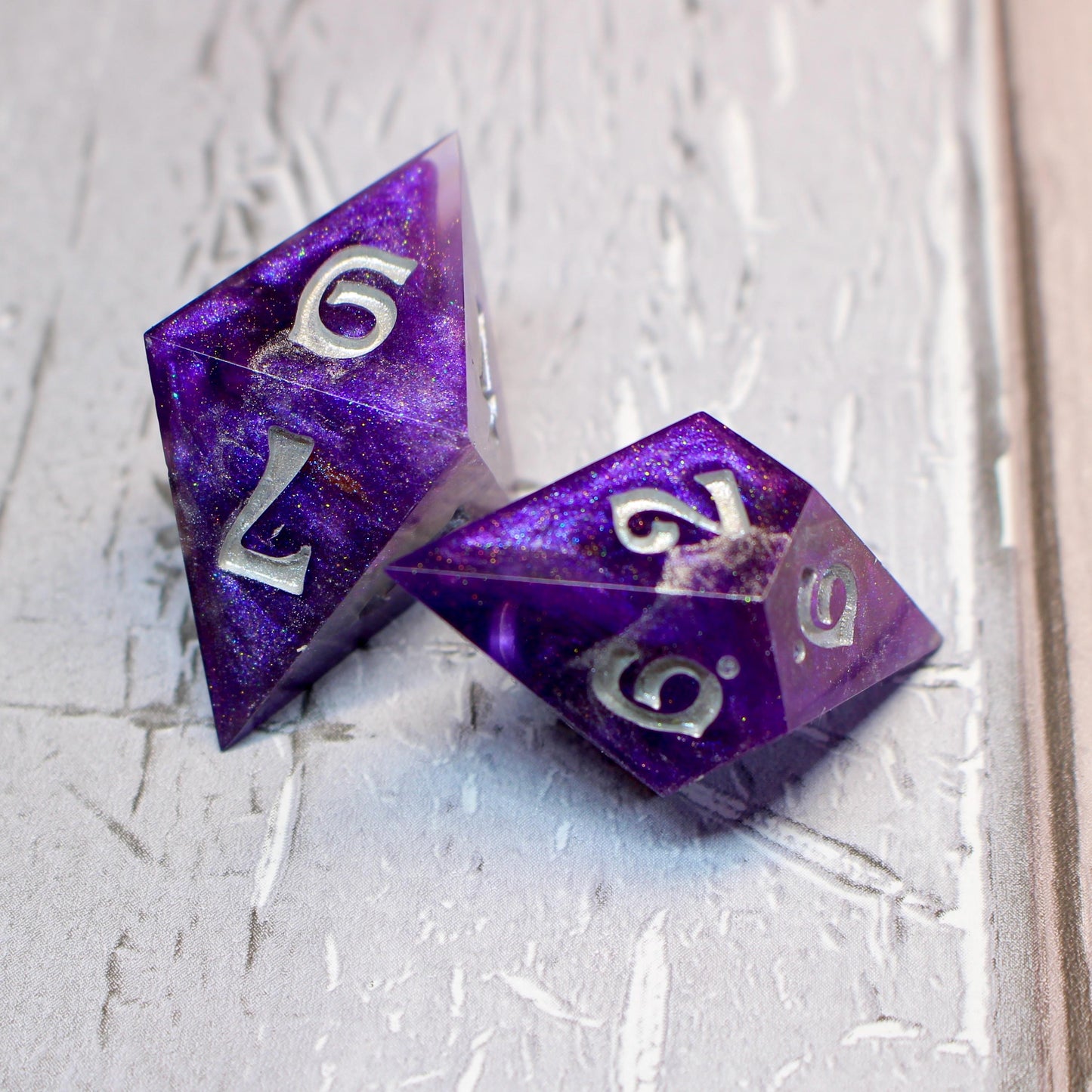 Weave - 30mm oversized 7 Piece Dice Set