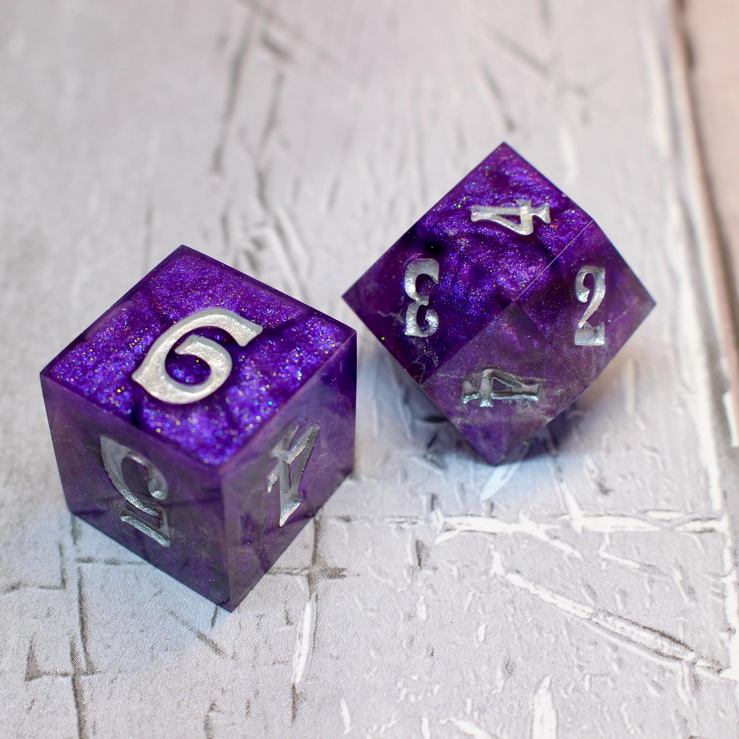Weave - 30mm oversized 7 Piece Dice Set