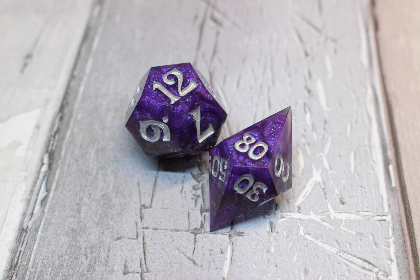 Weave - 30mm oversized 7 Piece Dice Set