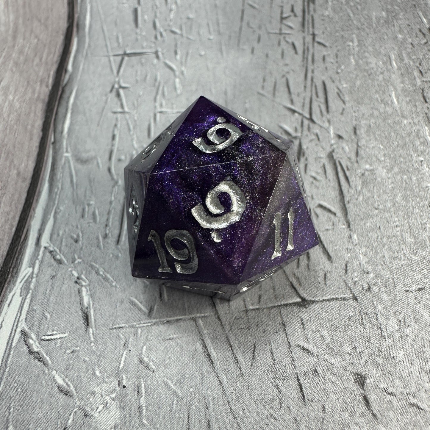 Weave - 30mm oversized 7 Piece Dice Set