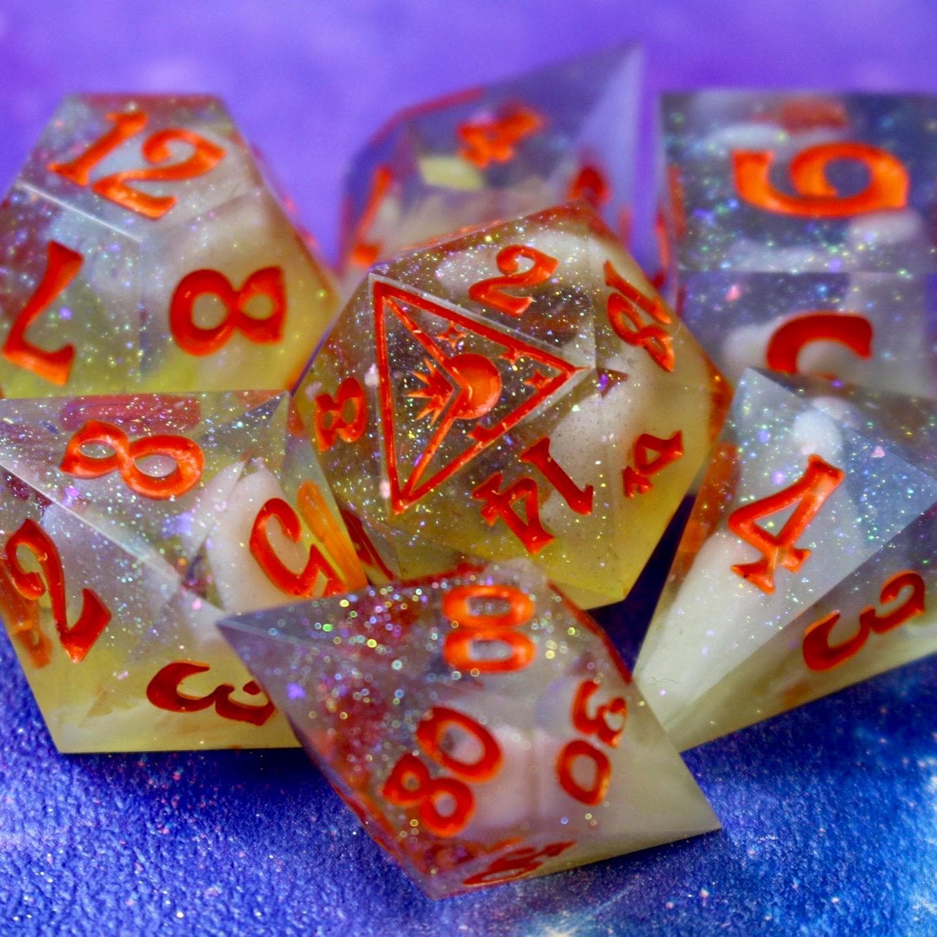 Sandstorm - 7 Piece Dice Set